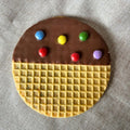 Gaufres fourrées Caramel - Chocolat d'Isigny