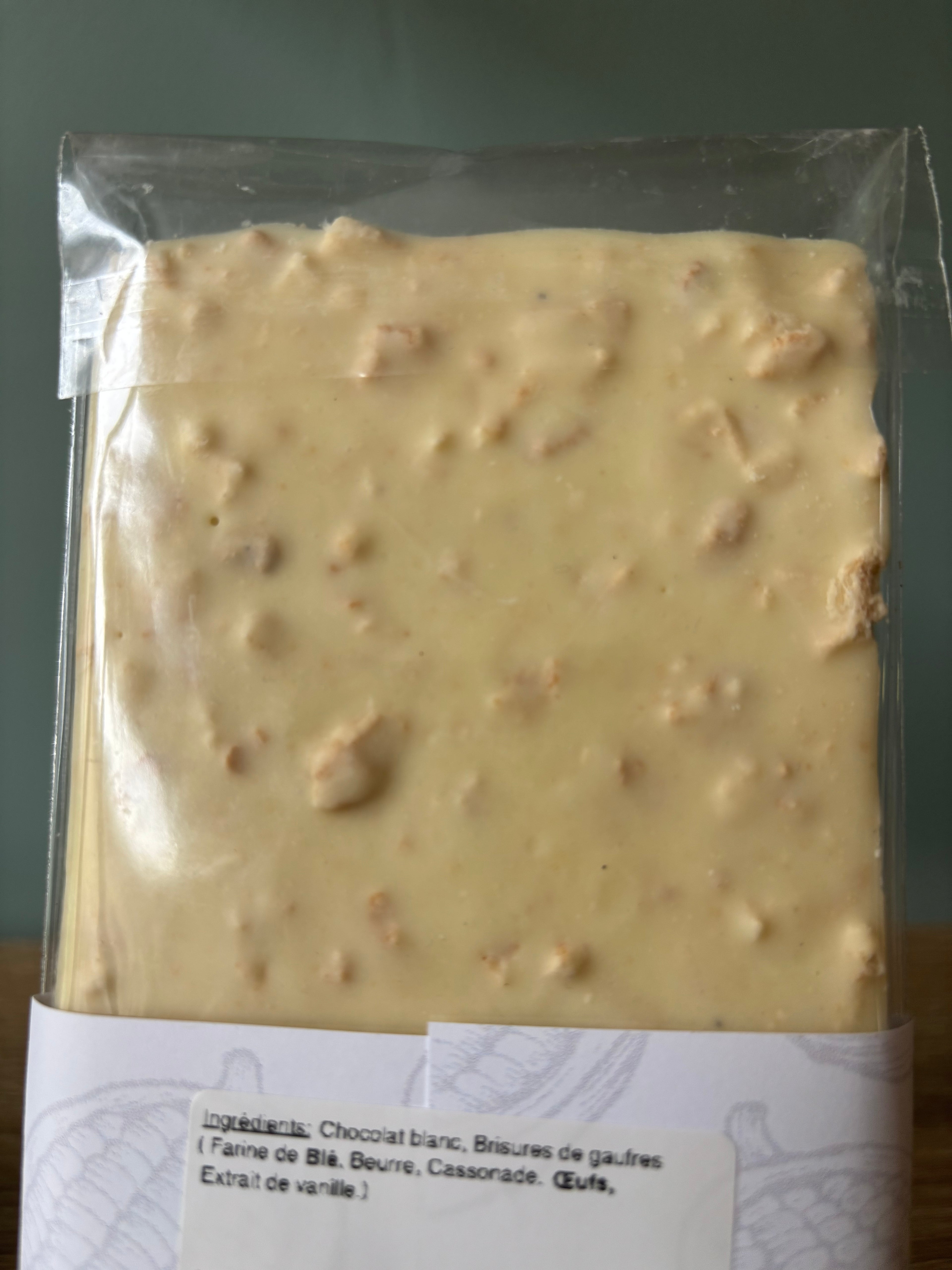 Tablette Crunchy Blanc