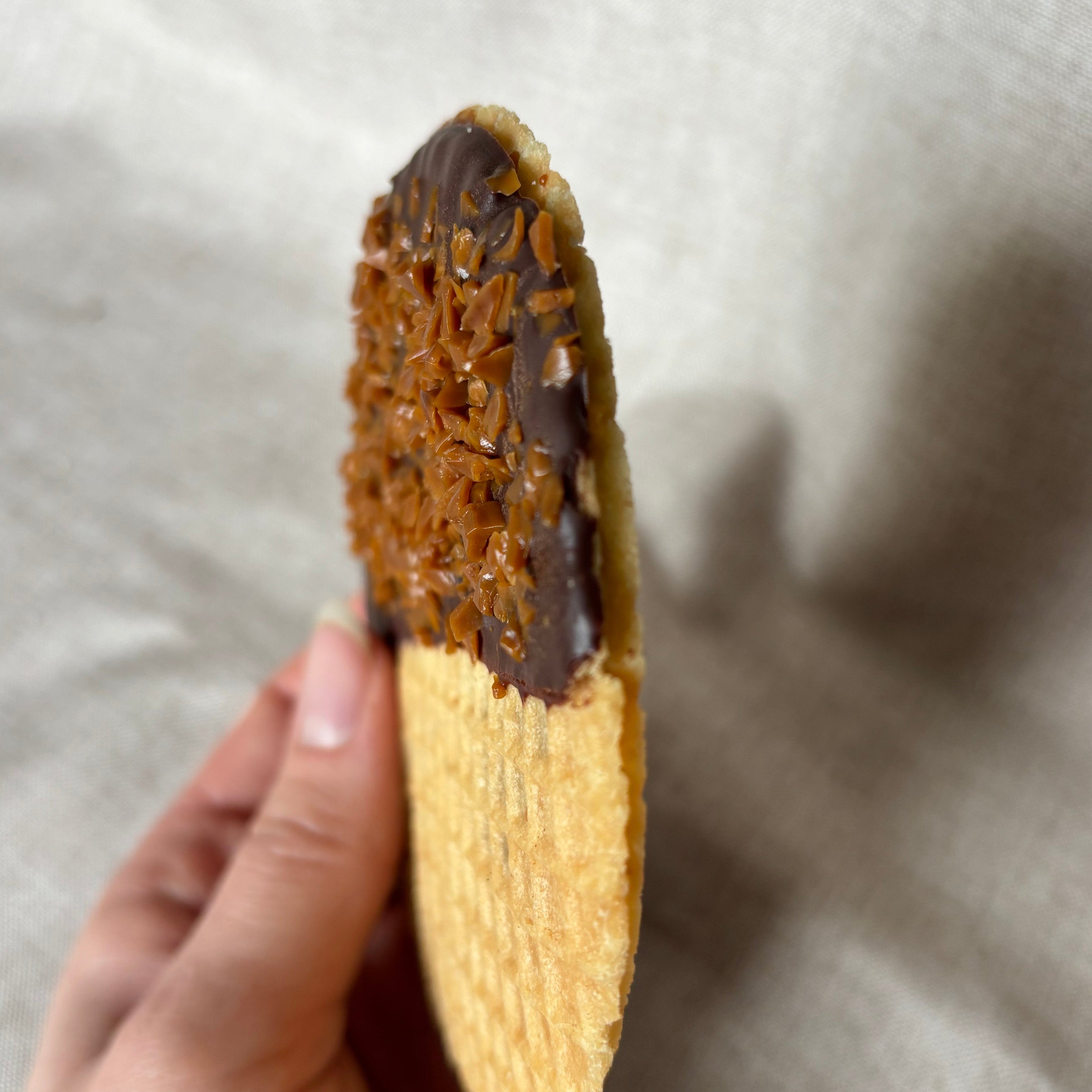 Gaufres fourrées Caramel - Calvados d'Isigny