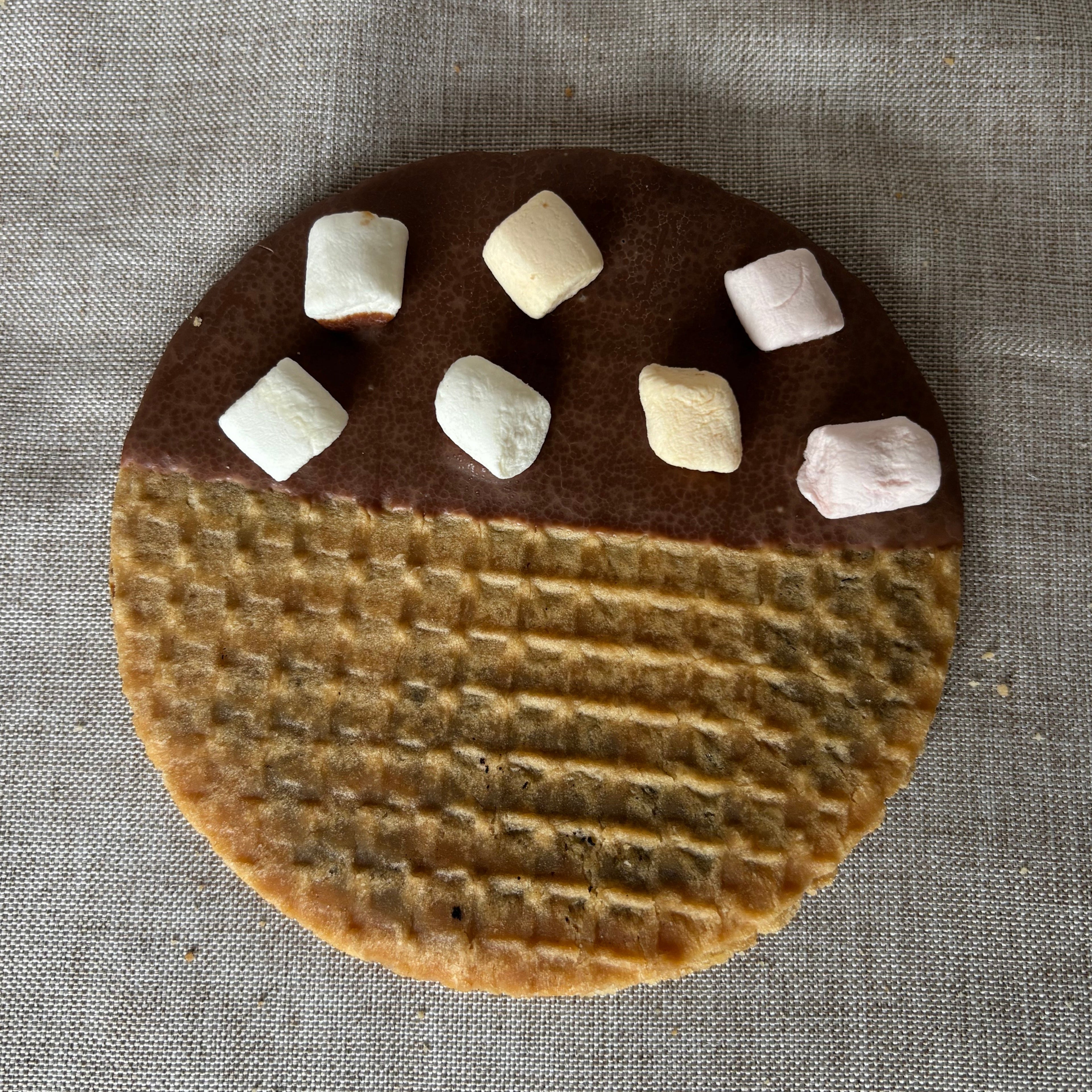 Gaufres fourrées Caramel - Chocolat d'Isigny