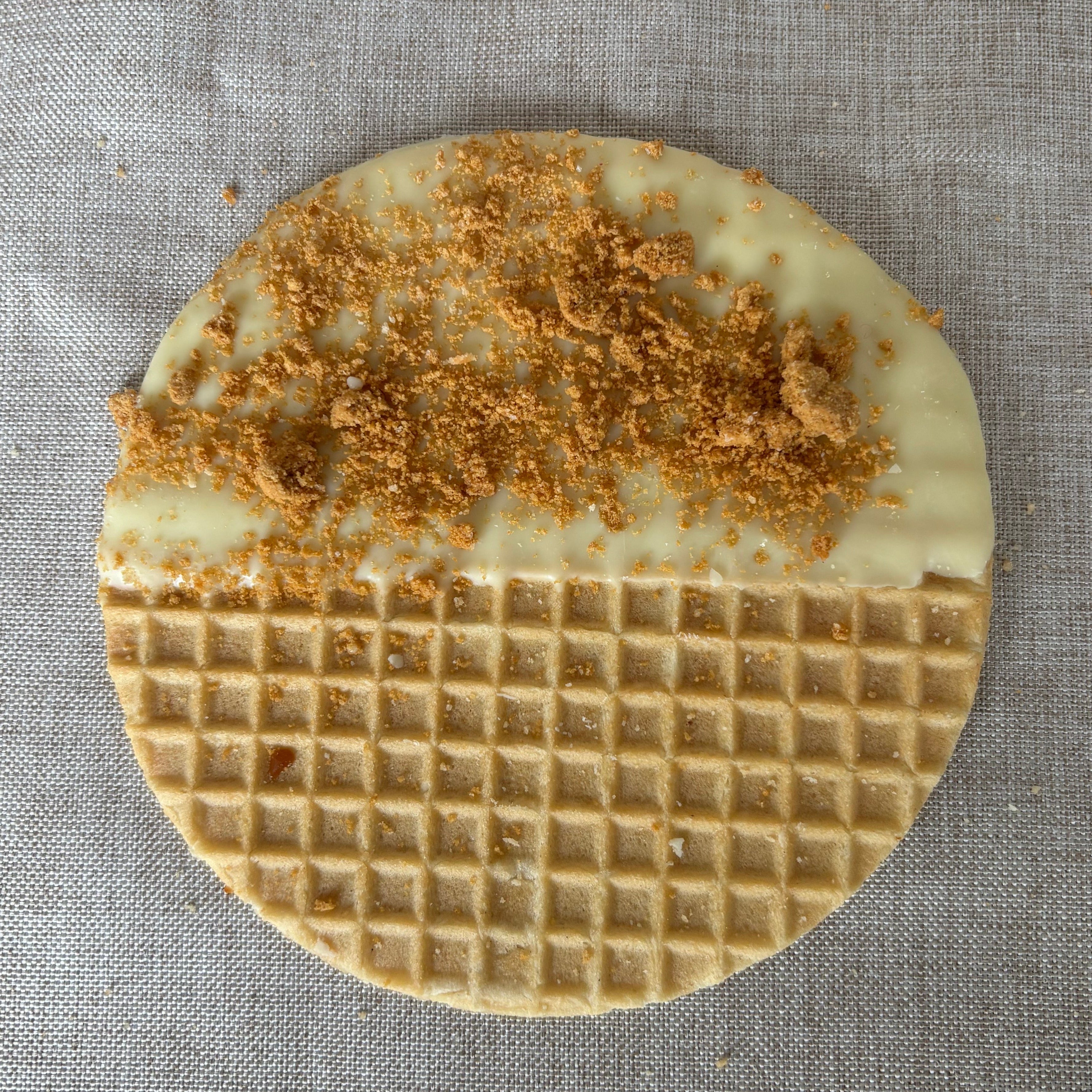 Gaufres fourrées Caramel - Vanille d'Isigny